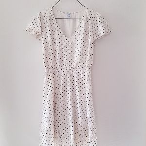 Black and White Polka Dot Dress XS
